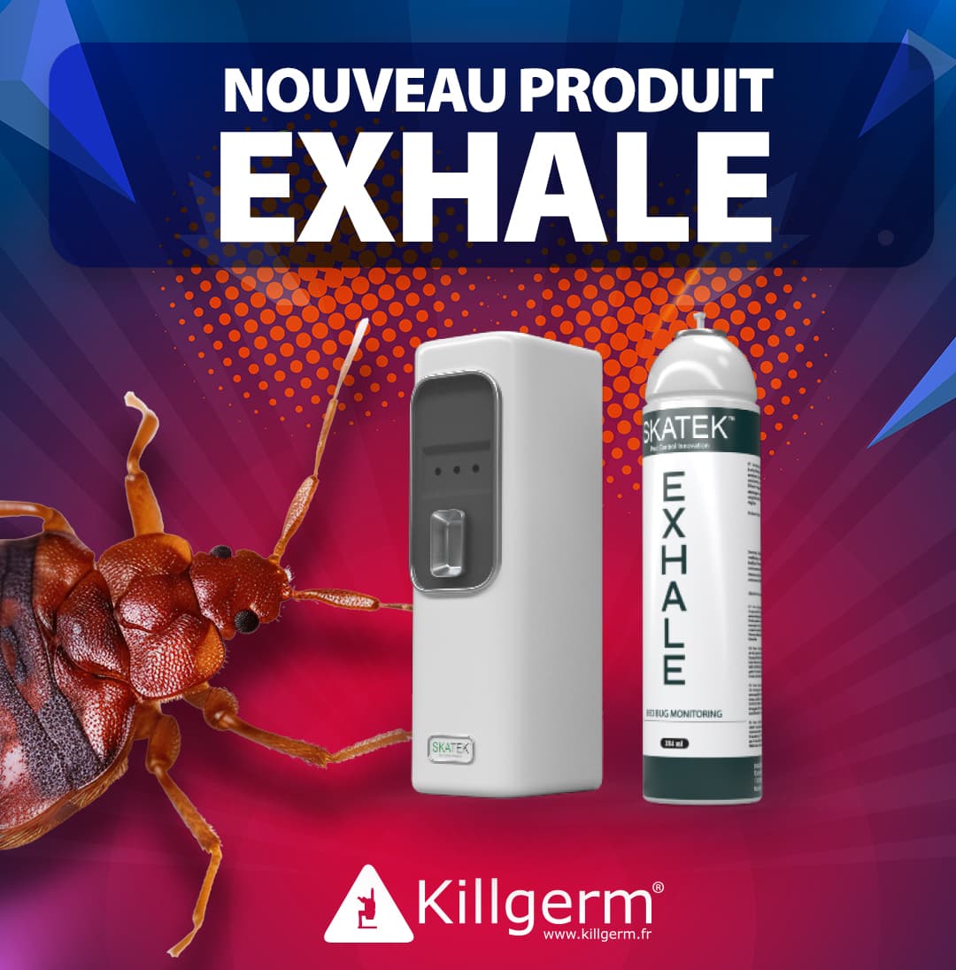 EXHALE DISTRIBUTEUR AUTO POUR AÉROSOL DÉBUSQUEUR DE PUNAISES DES LITS 2
