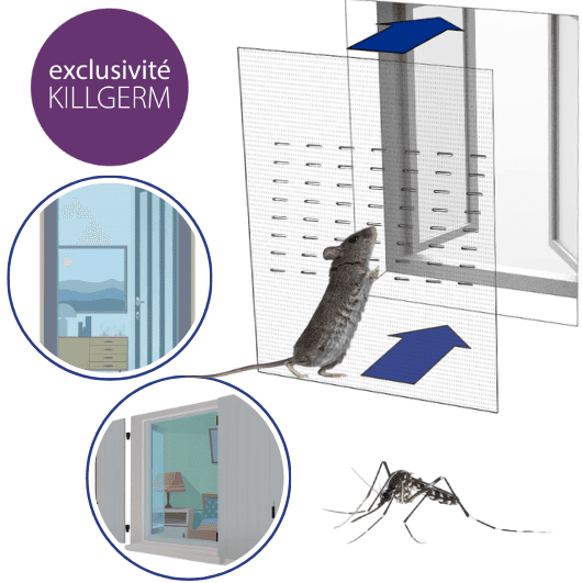 MOSTIGLASS PROTECTION ANTI-NUISIBLES 2MM 660X1000 MM